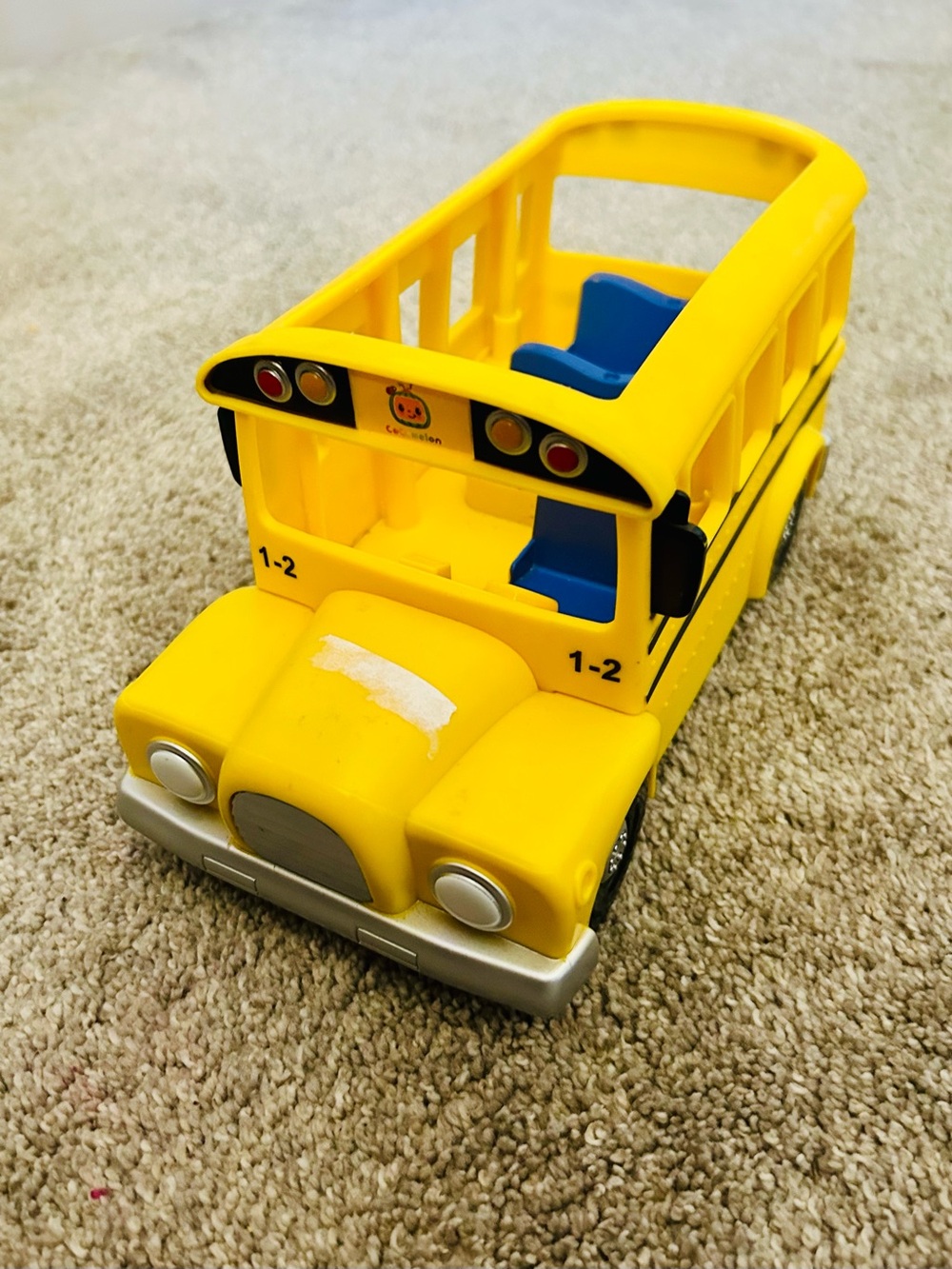 Cocomelon Singing School Bus toy
